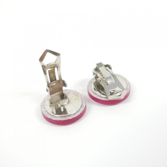 CHANEL Gold-Tone Faux Pearl & Crystal Logo Earrings - Picture 3 of 3